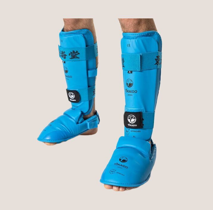 Karate Shin / Foot Guard, TOKAIDO Kanji, WKF