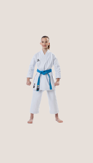 Beginner Karate Gi, TOKAIDO Kata Master Junior, WKF, Slim Fit