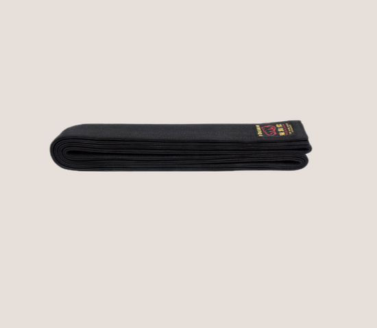 Karate Belt, TOKADO, cotton, made in Japan, black