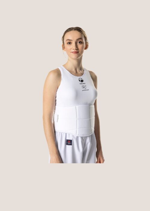 TOKAIDO Karate Vest, Body Protector PRO Lady, WKF
